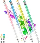 CapacitiveStylus Pens for Touch Screens with 8 Extra Tips High Sensitivity & Precision Tablet Pen...