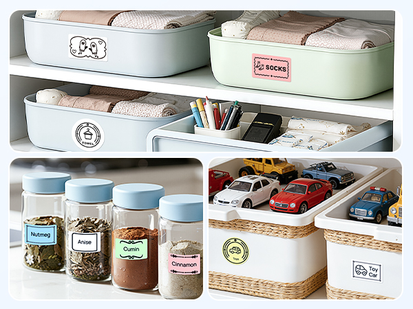 label maker machine with tape label printer thermal printer sticker printer thermal label printer