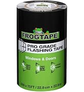 FrogTape Pro Grade Flashing Tape for Windows & Doors, 9 Inch Width - 75 Foot Roll, All Weather & ...