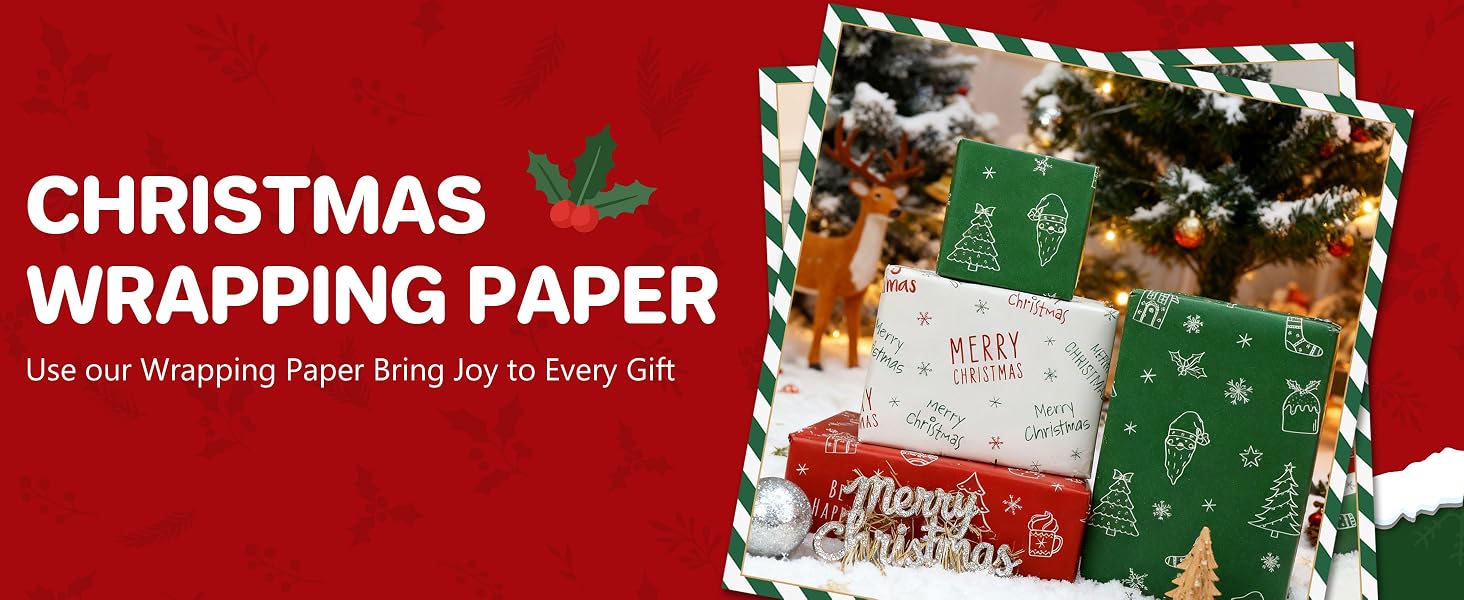 Christmas wrapping paper