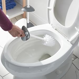 Clorox Covered Bowl Brush In Use
