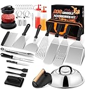 35Pcs Griddle Accessories Kit for Blackstone, Joyfair Flattop Grilling Accessory Tool Set with St...