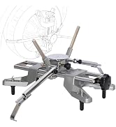 AutoSolo Wheel Alignment Clamp with Tire Tread Grips, Magnetic Gauge Adapter, Fits 11-25 Inch Rim...