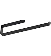 DIYZON Self Adhesive Paper Towel Holder Under Cabinet Mount, Wall Mount Paper Towel Roll Rack for...