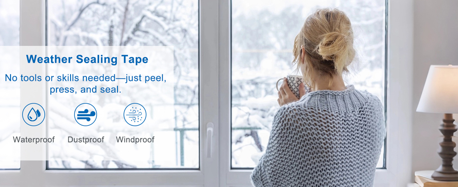 tape for windows and doors removes cleanly and leaves your windows free from residue