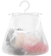 Zerodeko Mesh Laundry Bag, Hanging Storage Bag, Breathable Mesh for Bathroom, Kitchen, or Bedroom...