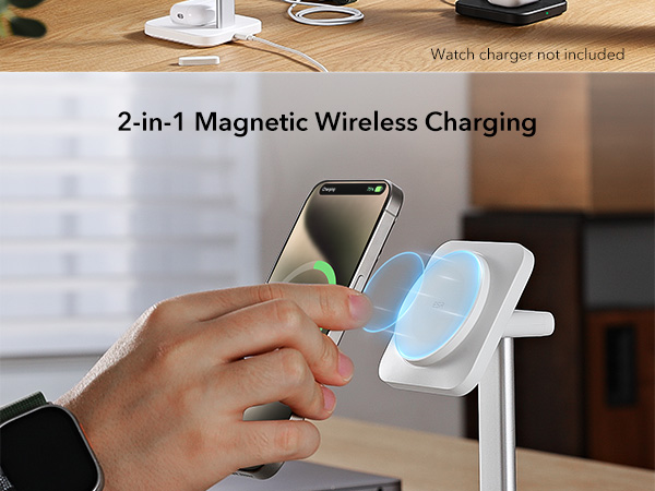 2 in 1 magsafe charger stand