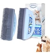 HOP Blue Rubber Pet Hair Removal Brush Soft Bristle Lint&Debris Remover for Clothes Sofa Furnitur...