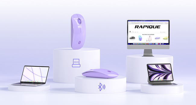 RAPIQUE R306 Bluetooth Mouse