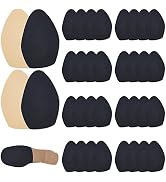 PandaHall 20pcs Shoe Sole Protectors Black Shoe Bottom Grip Pads Noise Reduction Shoes Cushion Sh...