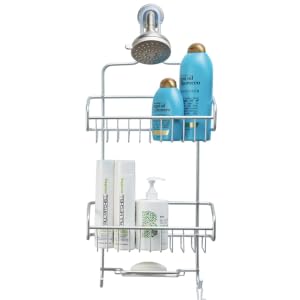 Extra Large Shower Caddy Silver