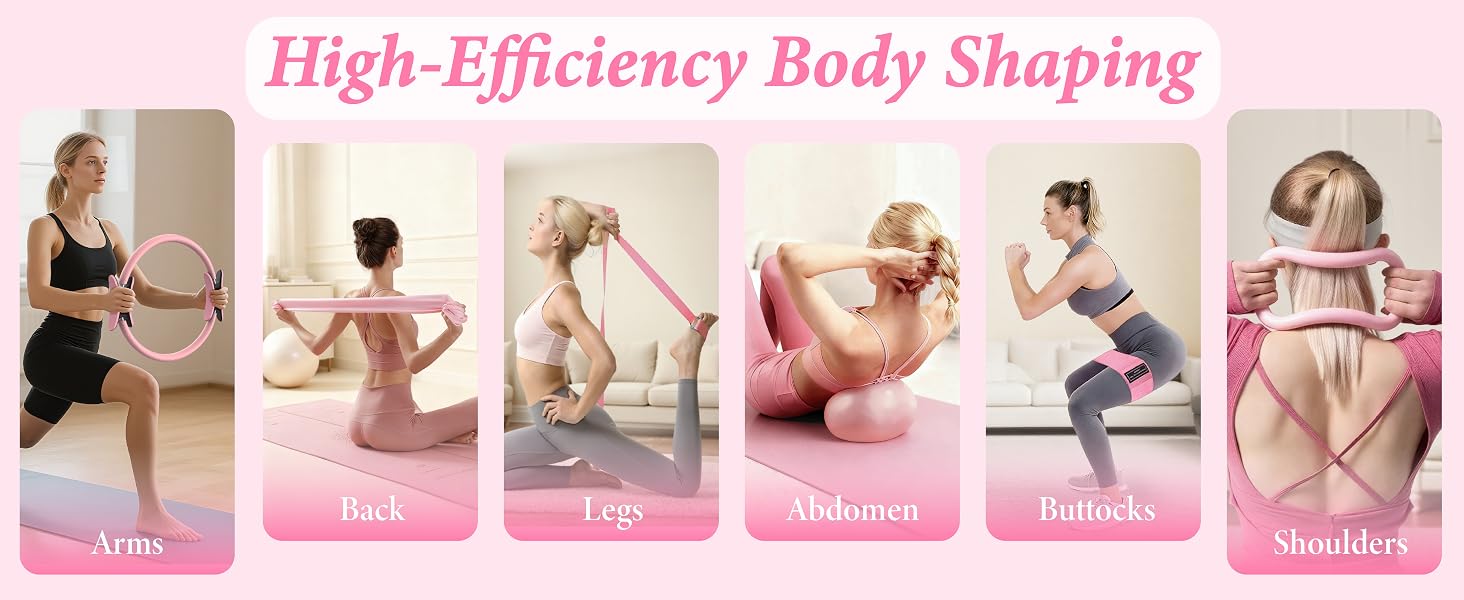 pilates sets for women pilates ring and ball set pilates kit for home workouts