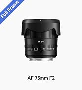 TTArtisan AF 75mm F2 Portrait Lens Auto Focus Full Frame Prime Lenses for Nikon Z-Mount Z5 Z6 Z7 ...