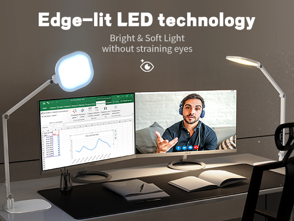 LED Desk Lamp for Home Office