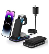 Wireless Charging Station, 3 in 1 Fast Wireless Charger