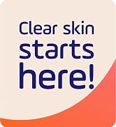 Face wash and bar soap for daily skin care, clear-looking skin starts here message