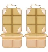Meolsaek Car Seat Protector, Non-Slip Padded Backing Will Not Leave Imprint, Thicker Car Seat Pro...