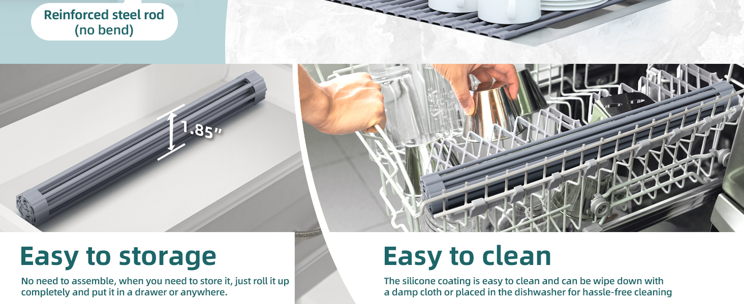 kitchen dish drying rack