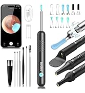 BEBIRD R1 Wax Removal Tool for Ear - Spade Ear Canal Cleaner with Camera 1080P Earscope, Wax Remo...