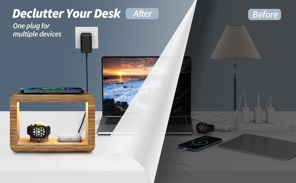 bedside charger station