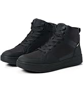 RIDEIRON Motorcycle Shoes for Men, Anti-Slip Breathable Casual Motorcycle Riding Boots with Ankle...