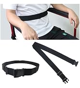 Yasdyri Wheelchair Safety Belt 60" Adjustable Length Wheelchair Safety Harness Anti-Fall Wheelcha...