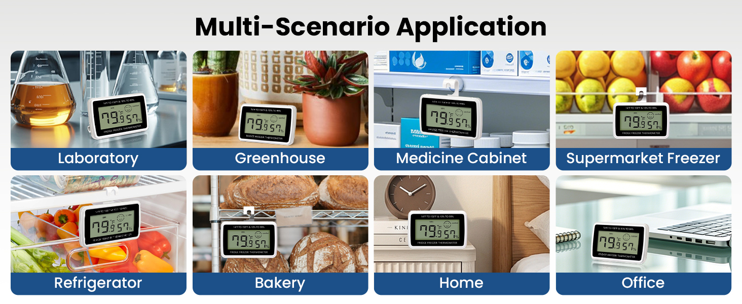 refrigerator thermometer digital