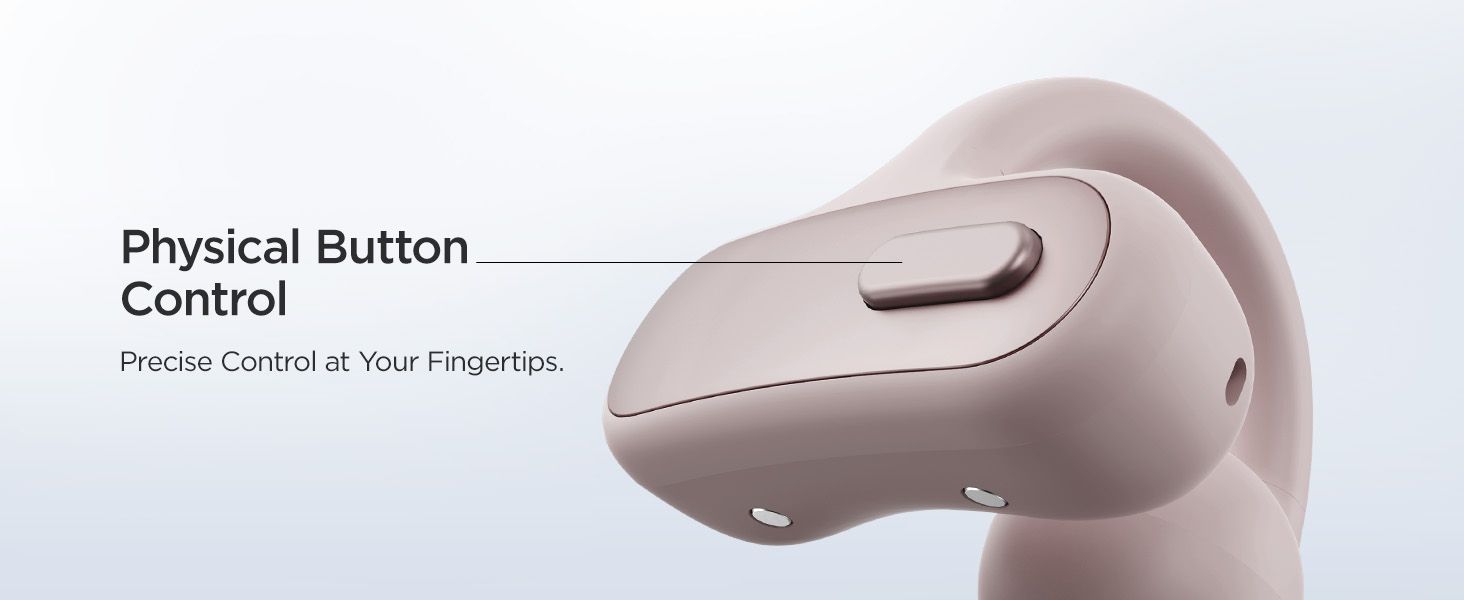 clip-on wireless bluetooth earphones