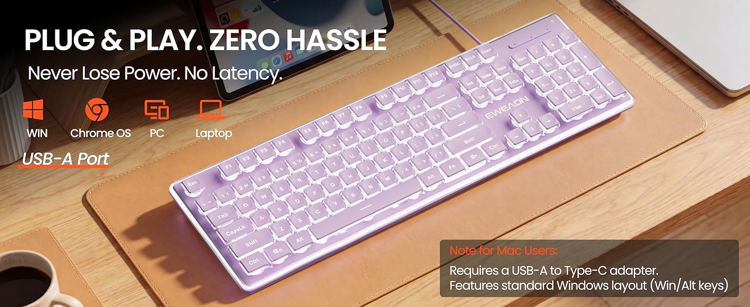 desktop keyboard soft touch keyboard