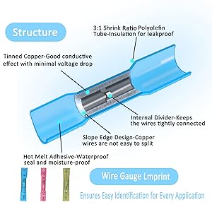 heat shrink connectors