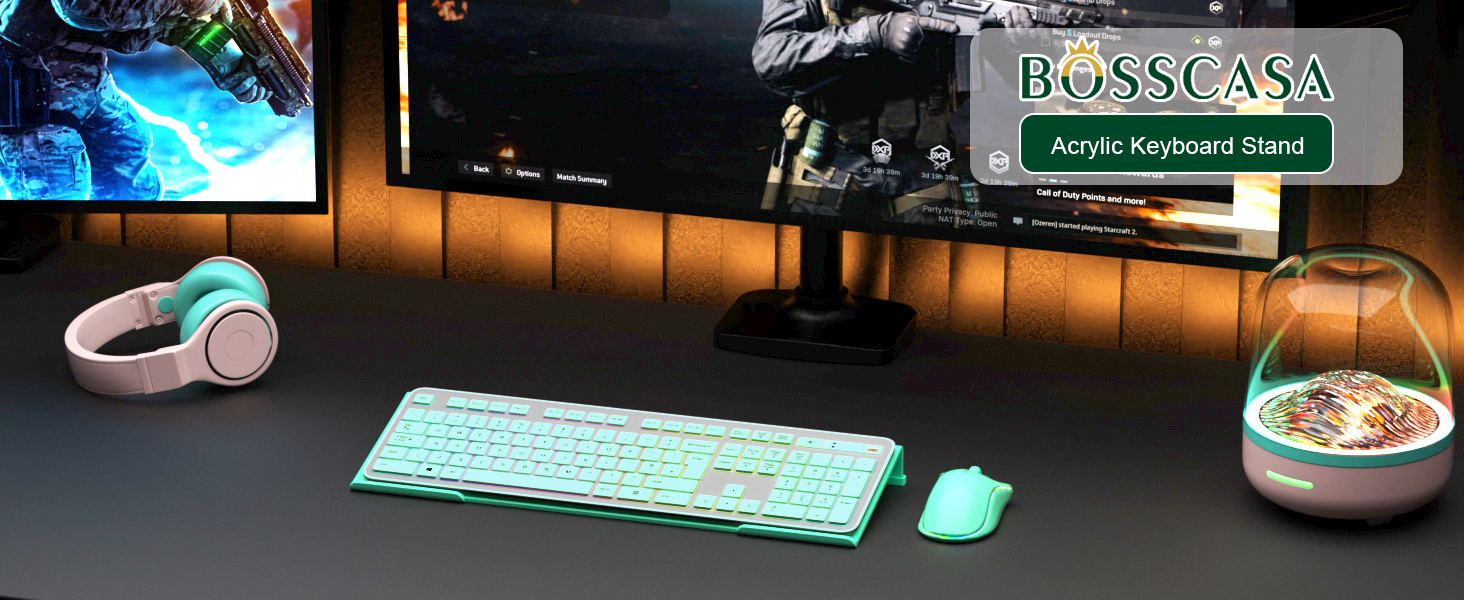 Tiffany blue keyboard stand