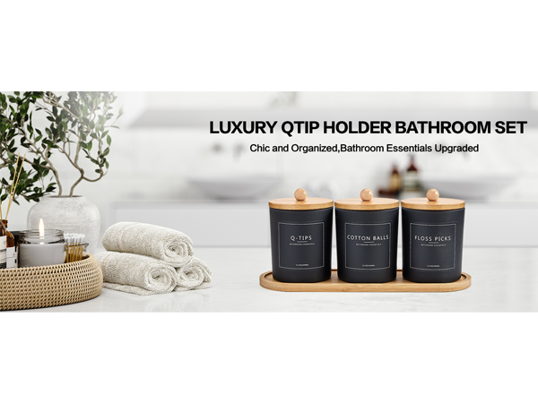 q tip holder for bathroom