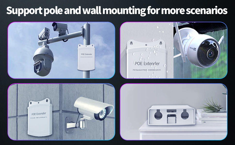 support fo more scenarios