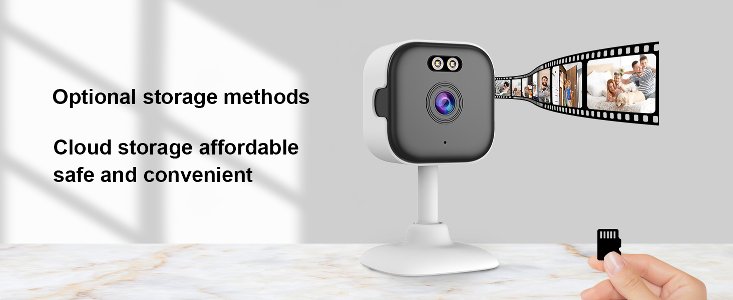 5Ghz Mini WiFi Camera 2K, Indoor Home Security Cameras for Baby/Elder/Dog/Pet Camera with Phone app