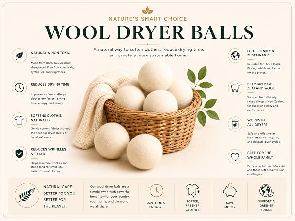 wool dryer balls