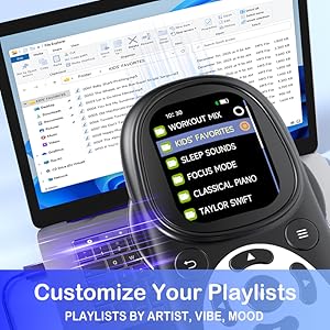 Cute Cartoon Penguin mp3 player for kids music player with voice recorder playlist folder equalizer