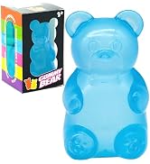 Gummy Bear Toy, Sugar Filled Squishy Toys for Kids Stress Relief - High Density Squeeze Balls for...