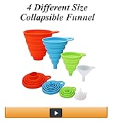 BPA FREE SILICONE FUNNEL