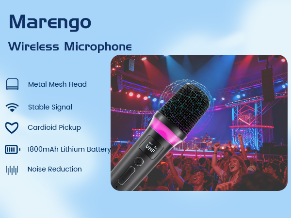 wireless microphone for karaoke