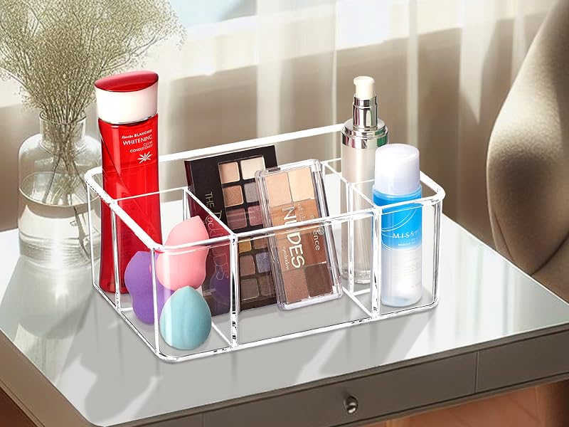 acrylic makeup organizer