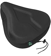 Zacro Bike Seat Cushion - Gel Padded Bike Seat Cover for Men Women Comfort, Extra Soft Exercise B...