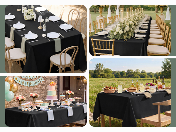 table cloth rectangle table