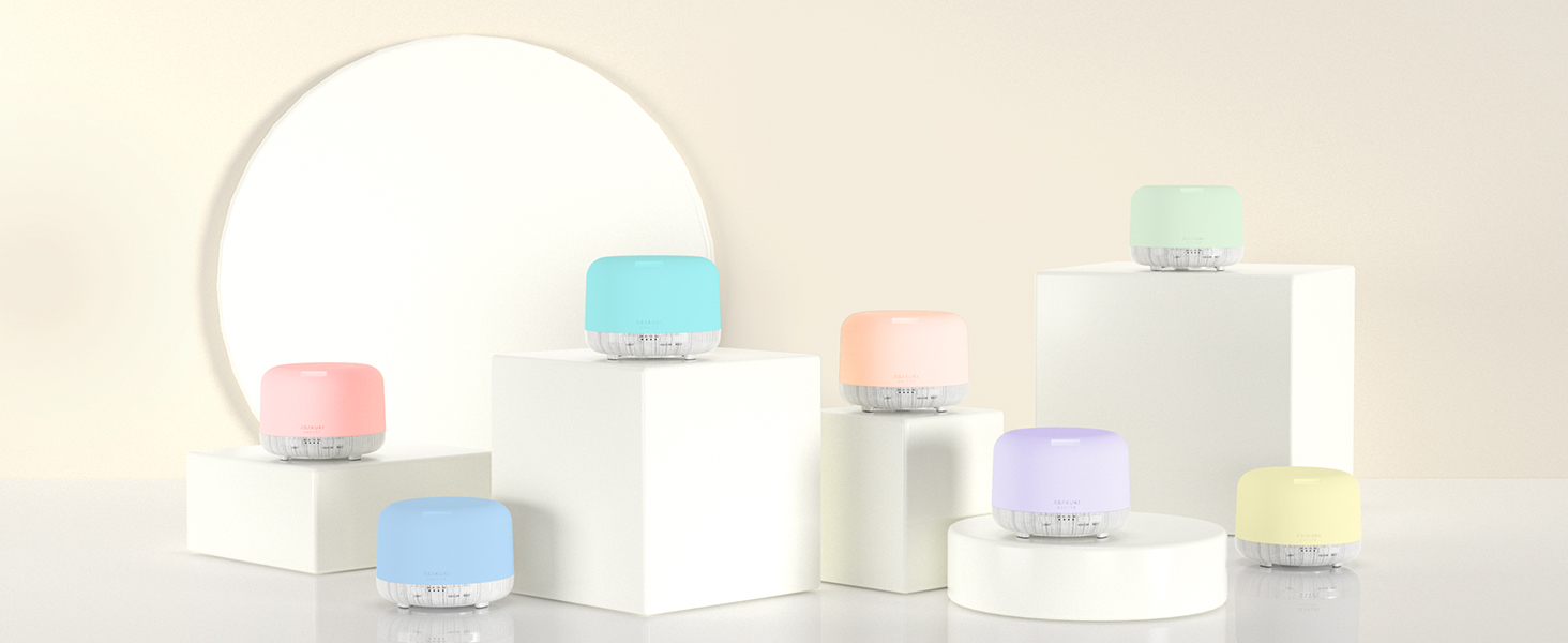 diffuser with 7 color light for home decor
