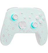 FUNLAB Switch 2 Pro Controller Wireless Compatible with Nintendo Switch2/OLED/Lite, Firefly Bluet...