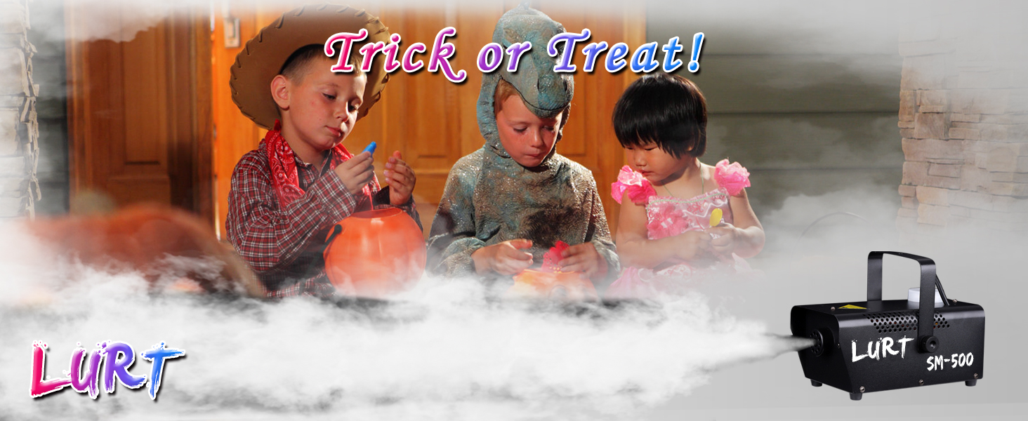 trick or treat smoke machine