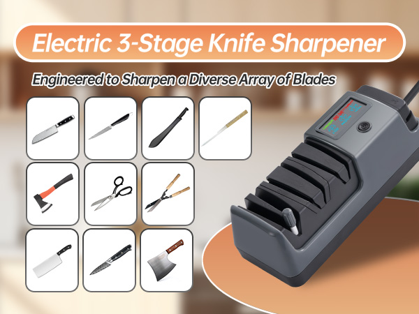electric knife sharpeners for kitchen knives electric knife sharpener for all knives