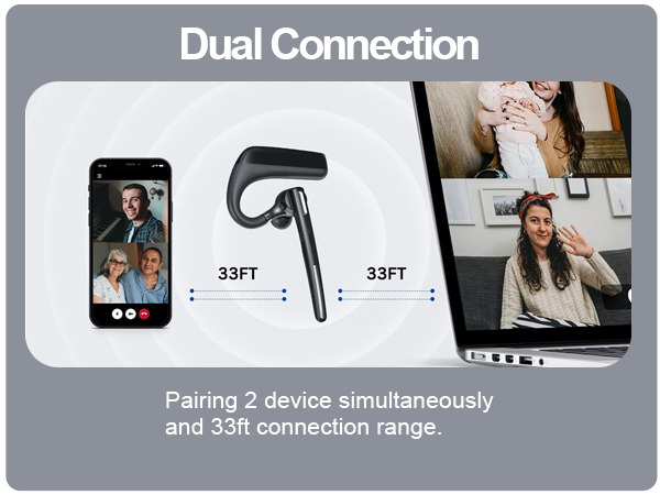 Bluetooth headset for cell phones