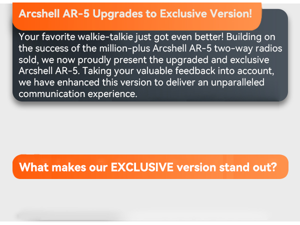 Arcshell Two-way Radio