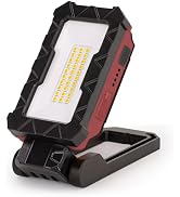LUTEC Rechargeable Work Light, 1000 Lumens LED Magnetic Light with Magnetic Base and Hanging Hook...