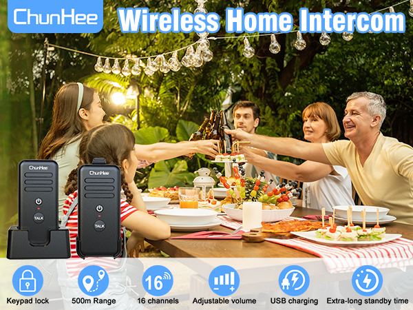 Wireless Home Intercom